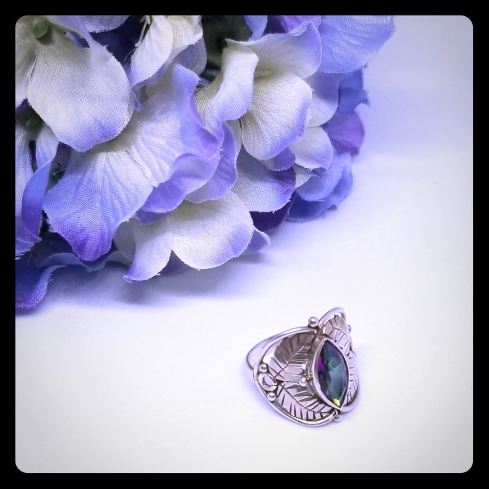 Women's Mystic Topaz ring